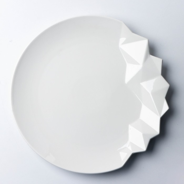 Тарелка «Айсберг», белая, 27 см - фото 1712278