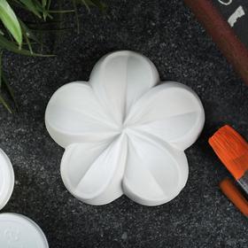 Фигура под роспись "Плюмерия"  7х7х2см