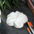 Фигура под роспись "Плюмерия"  7х7х2см - фото 800154659