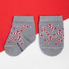 Набор новогодних носков Крошка Я "Пингвин", 2 пары, 6-8 см - фото 800156501