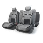 Авточехлы универсальные MULTI COMFORT MLT-1105GV черный/темно серый, 11 предметов 7413863 - фото 105020