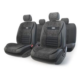 Авточехлы универсальные MULTI COMFORT MLT-1105GV черный, 11 предметов 7413864