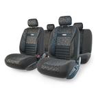 Авточехлы универсальные COMFORT COMBO CMB-1105 "ANTHRACITE" черный, 11 предметов 7413865 - фото 105026