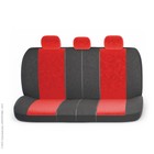 Авточехлы универсальные COMFORT COM-1105 черный/красный, 11 предметов 7413877 Авточехлы универсальные COMFORT COM-1105 черный/красный, 11 предметов 7413877