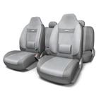 Авточехлы универсальные COMFORT COM-1105H темно серый/светло серый, 9 предметов 7413880 - фото 105065