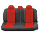 Авточехлы универсальные COMFORT COM-1105H чёрный/красный, 9 предметов 7413881 Авточехлы универсальные COMFORT COM-1105H чёрный/красный, 9 предметов 7413881