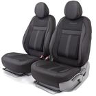 Получехлы на передние сиденья CUSHION COMFORT, материал эко-хлопок CUS-0405, черный, 4 предм   74140 7414036 - фото 105240