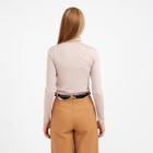 Джемпер (водолазка) женский MINAKU: Basic line цвет бежевый, р-р 50 - фото 800157792