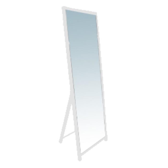 Зеркало напольное 390*500*1650, цвет белый - фото 5446421
