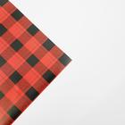 Бумага упаковочная глянцевая «Новогодний принт», 70 х 100 см 7066071