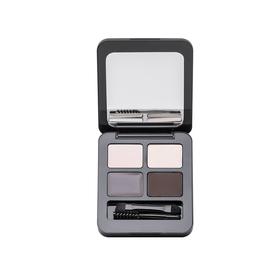 A set of shadows for the correction of eyebrows Note, shade 03, gray-brown, applicator + brush, 1.2 g * 4. 