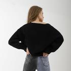 Пуловер женский SL, 46-48, чёрный - фото 14832