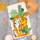 Полотенце Доляна «Новый год: Family of tigers» 35х60 см,100% хлопок 160 г/м2 Полотенце Доляна «Новый год: Family of tigers» 35х60 см,100% хлопок 160 г/м2