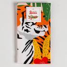 Полотенце "Доляна" Family of tigers 35х60 см,100% хлопок 160 г/м2 - фото 800168715