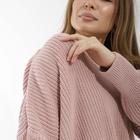 Пуловер женский SL, 50-52, пудровый - фото 28319