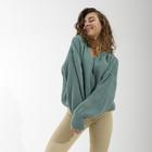 Пуловер женский SL, 42-44, зелёный - фото 33273