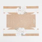 Коробка для капкейков с PVC крышкой «Цветы», 23 × 16 × 10 см 7064426