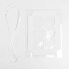 Коробка для капкейков с PVC крышкой «Цветы», 23 × 16 × 10 см 7064426