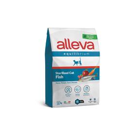 Сухой корм Alleva Equilibrium для для стерилизованных кошек, рыба, 1,5 кг