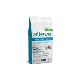 Сухой корм Alleva Equilibrium Sensitive для щенков всех пород, океаническая рыба, 12 кг