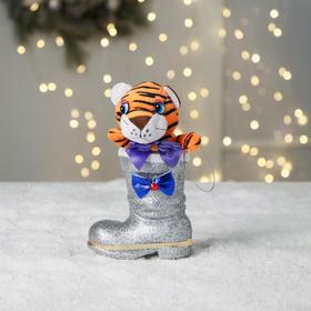 Мягкая игрушка «Весёлый тигрёнок» МИКС, 16 см в Донецке