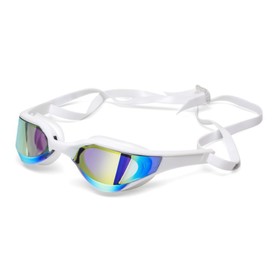 Очки для плавания Atemi N603M, силикон, цвет белый