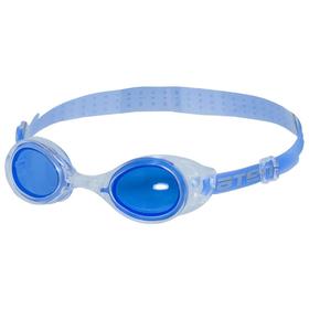 Очки для плавания Atemi N7301, детские, силикон, цвет белый/синий