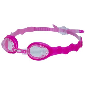 Очки для плавания Atemi S402, детские, силикон, цвет фуксия