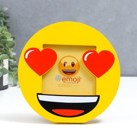 Фоторамка Innova 10х10 см "Emoji smiley heart eyes"