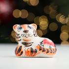 Сувенир "Тигр Кутя", разноцветный, 4 см