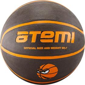 Мяч баскетбольный Atemi BB12, размер 7, резина, 8 полос, окруж 75-78, клееный