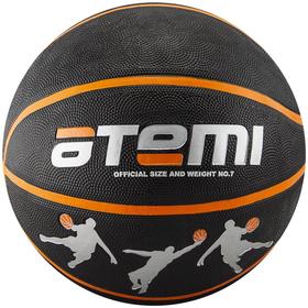 Мяч баскетбольный Atemi BB13, размер 7, резина, 8 полос, окруж 75-78, клееный в Донецке