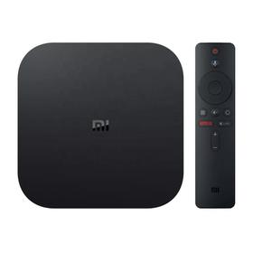 Приставка Смарт ТВ Xiaomi Mi Box S, 4К, 2 Гб, 8 Гб, Wi-Fi, Bluetooth, USB,Android TV,черная 7387345