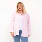 Рубашка женская MIST plus-size, one size, розовый/фиолетовый - фото 3717278