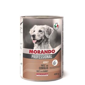 Влажный корм Morando Professional для собак, паштет с кроликом, 400 г