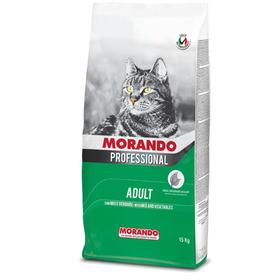 Сухой корм Morando Professional Gatto для кошек, микс с овощами, 15 кг