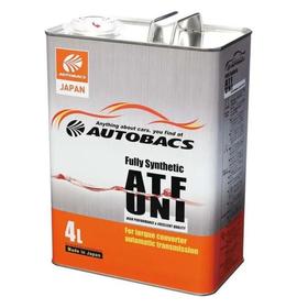Масло Autobacs ATF UNI трансмиссионное, синтетическое, 4 л 7442771