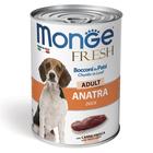 Влажный корм Monge Dog Fresh Chunks in Loaf для собак, рулет из утки, 400 г - фото 8109292