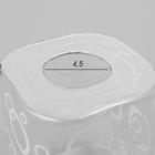 Плафон Е27 прозрачный-белый 10х10х12 см - фото 2746378