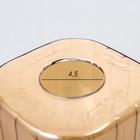 Плафон Е27 прозрачный 10х10х12 см - фото 2746383