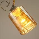 Плафон Е27 прозрачный 10х10х12 см - фото 2746385