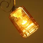 Плафон Е27 прозрачный 10х10х12 см - фото 2746386