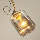 Плафон Е27 тонированый 10х10х12 см - фото 2746395