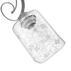 Плафон Е27 прозрачный-белый 10х10х12 см - фото 2746419