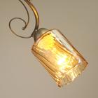 Плафон Е27 прозрачный 9х9х11,5 см - фото 2746430