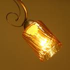 Плафон Е27 прозрачный 9х9х11,5 см - фото 2746431