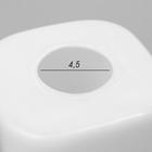 Плафон Е27 белый 10х10х12 см - фото 3279511