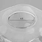 Плафон Е27 прозрачный-белый 10х10х12 см - фото 2746458