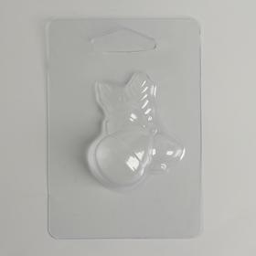 Пластиковая форма для мыла «Новогодний колокольчик»