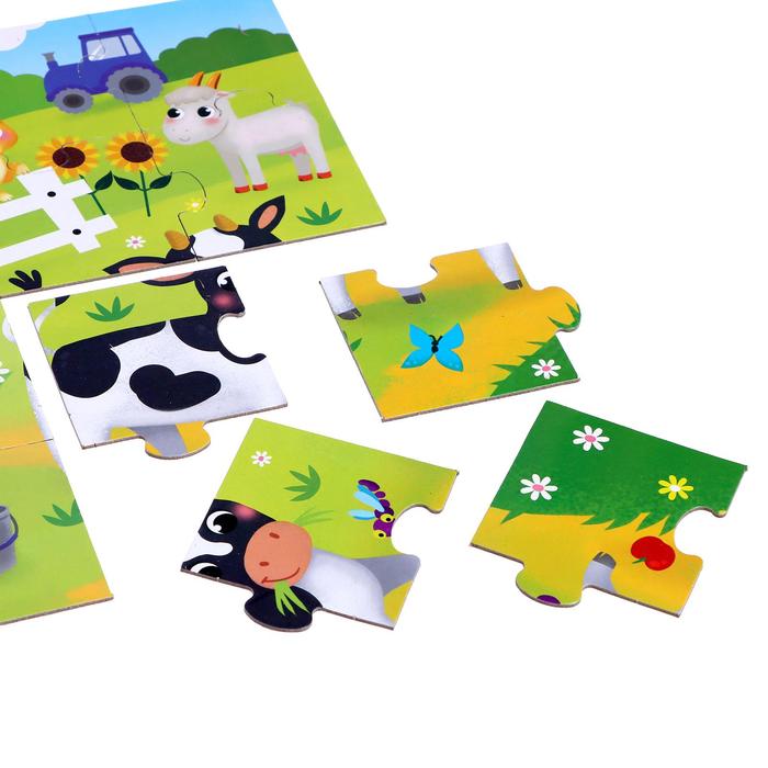 Простые пазлы. Пазлы 8 лет. Развивающие пазлы для детей. Пазлы для детей. Головоломка пазл 2-в-1.